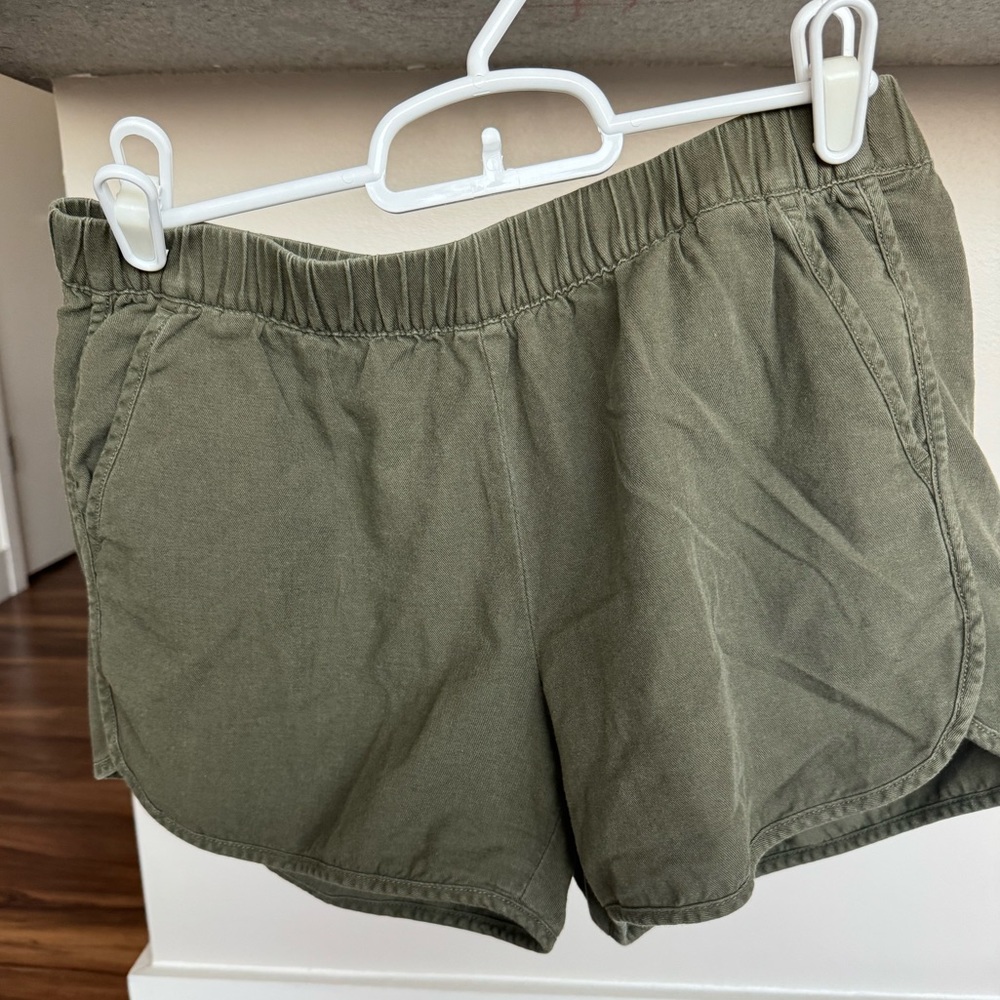 Madewell Green Shorts